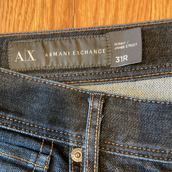 Armani exchange excellent condition dark blue man’s jeans - Picture 3 of 7
